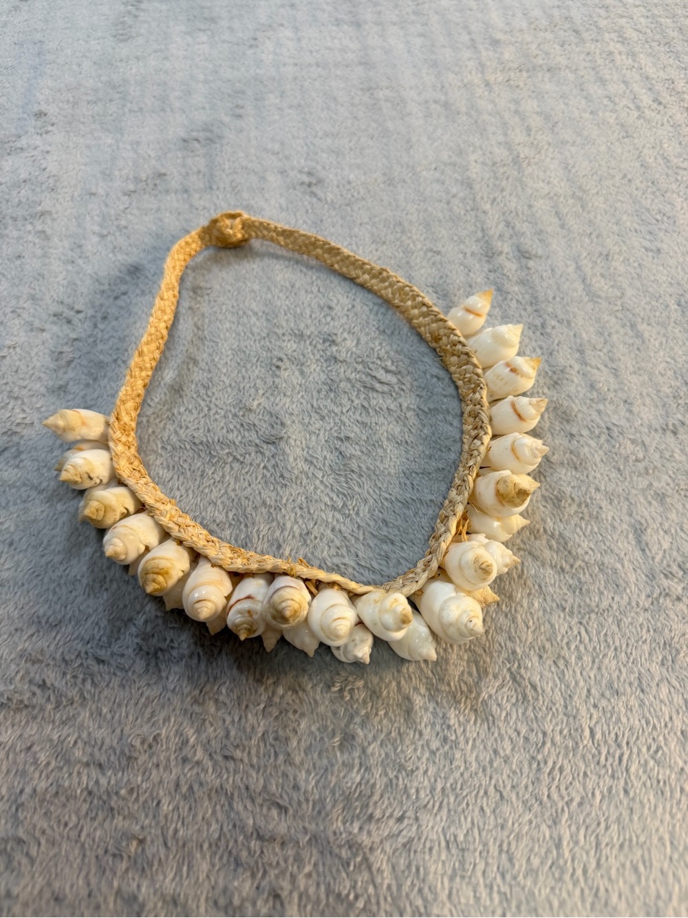 Handmade Coastal Shell Statement Necklace - Picture 3 of 6